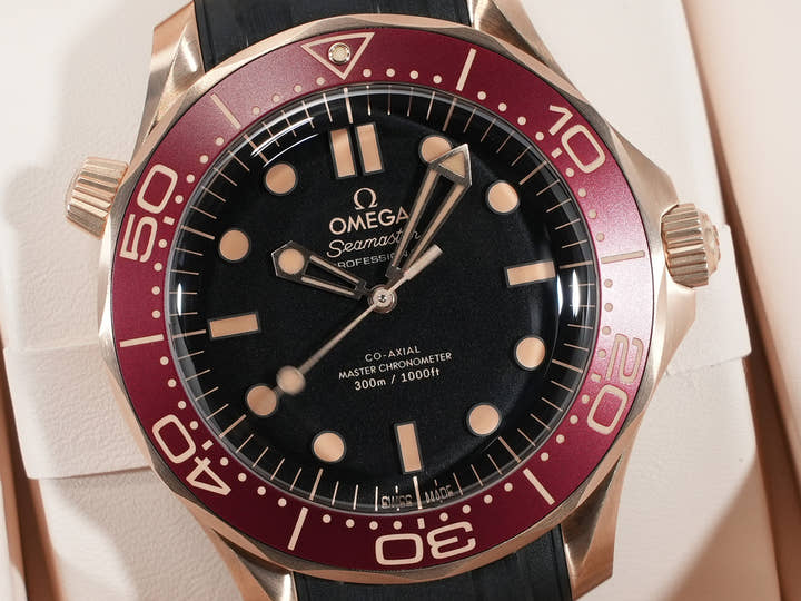 オメガ シーマスター ダイバー 300M Ref.210.92.42.20.01.003 ブロンズゴールド ブラック文字盤 未使用 6zfuniht