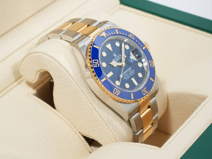 ロレックス サブマリーナー デイト Ref.126613LB ステンレススチール/イエローゴールド ブルー文字盤 未使用 sypuv454