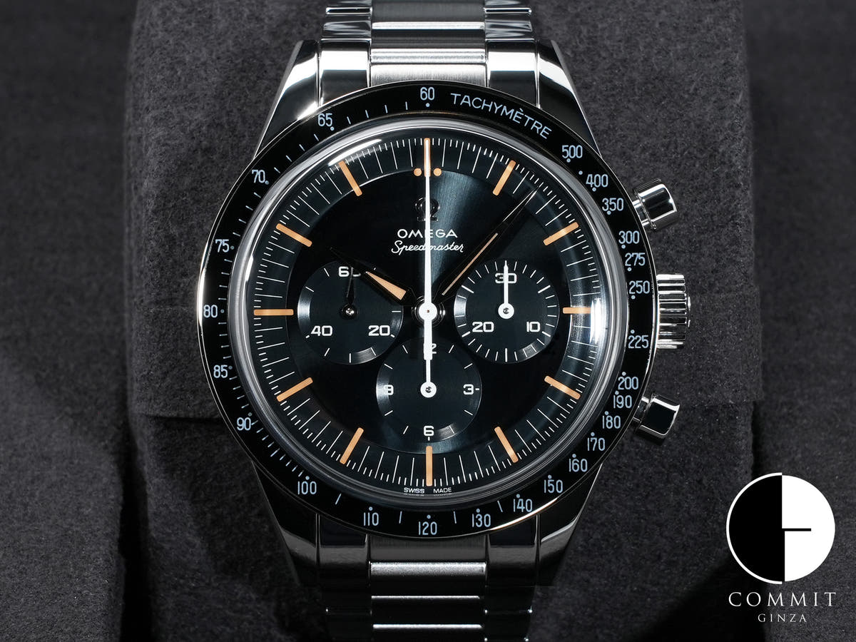 オメガ スピードマスター ファースト オメガ イン スペー﻿ス Ref.310.30.40.50.06.001 ステンレススチール ブルーグレー文字盤 未使用 twfca2ef