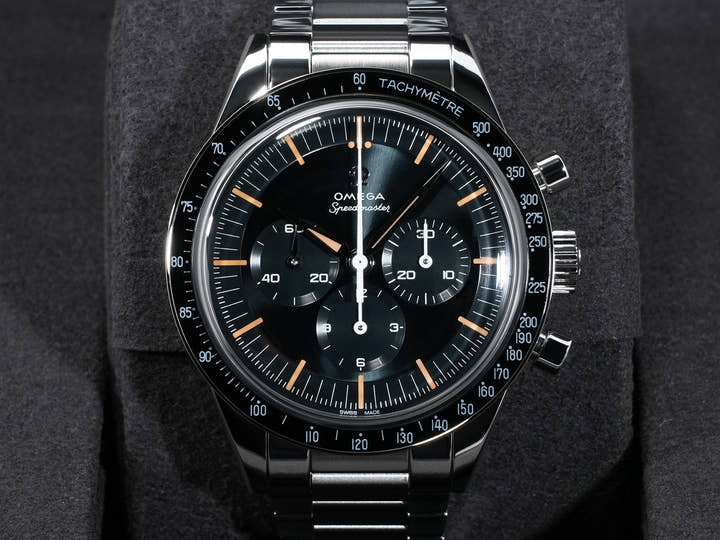 オメガ スピードマスター ファースト オメガ イン スペー﻿ス Ref.310.30.40.50.06.001 ステンレススチール ブルーグレー文字盤 未使用 twfca2ef