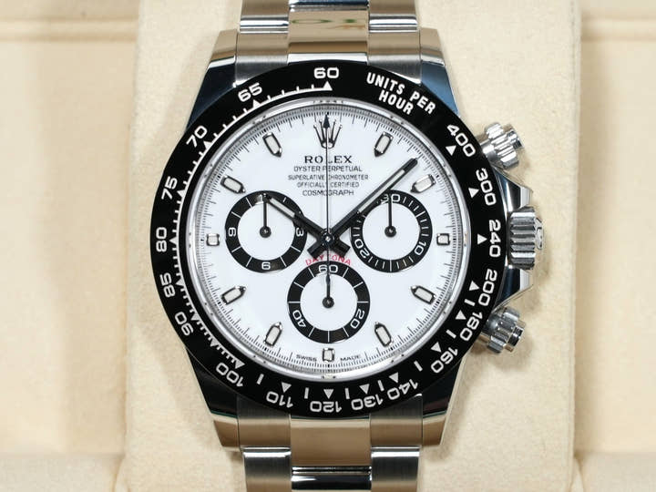 ロレックス デイトナ Ref.116500LN ステンレススチール ホワイト文字盤 未使用 zkwninf2