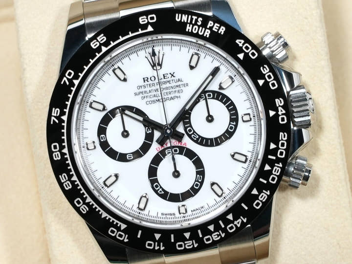 ロレックス デイトナ Ref.116500LN ステンレススチール ホワイト文字盤 未使用 zkwninf2