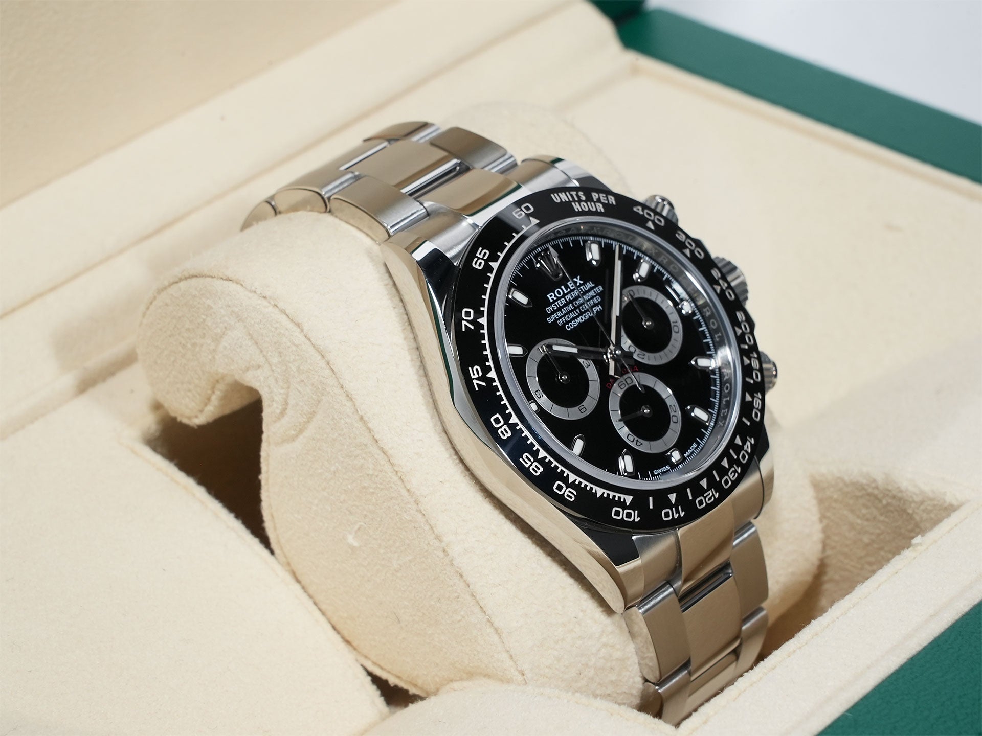 ロレックス デイトナ Ref.116500LN ステンレススチール ブラック文字盤 美中古 5s588ydf