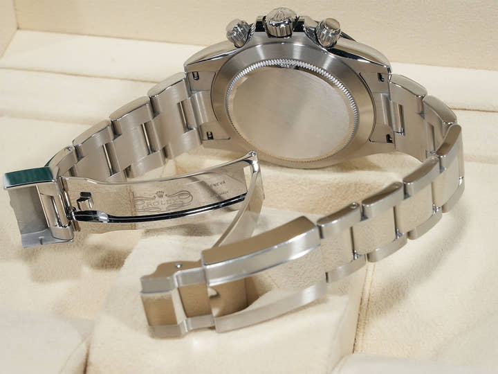 ロレックス デイトナ Ref.116500LN ステンレススチール ブラック文字盤 美中古 5s588ydf