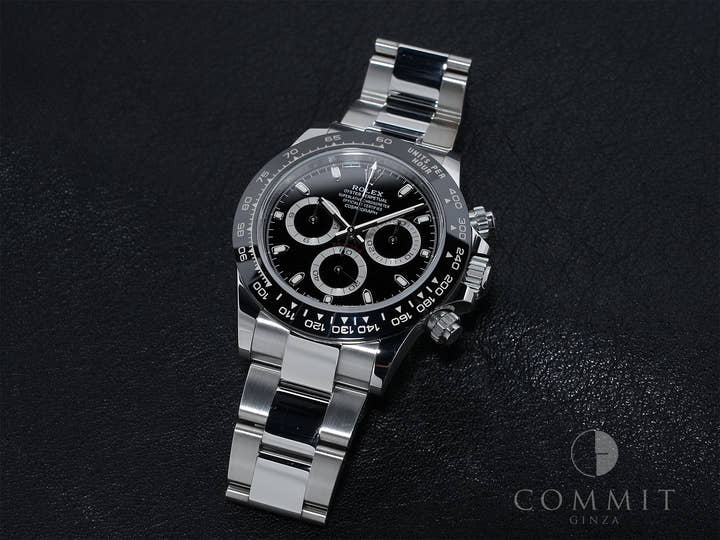 ロレックス デイトナ Ref.116500LN ステンレススチール ブラック文字盤 美中古 5s588ydf