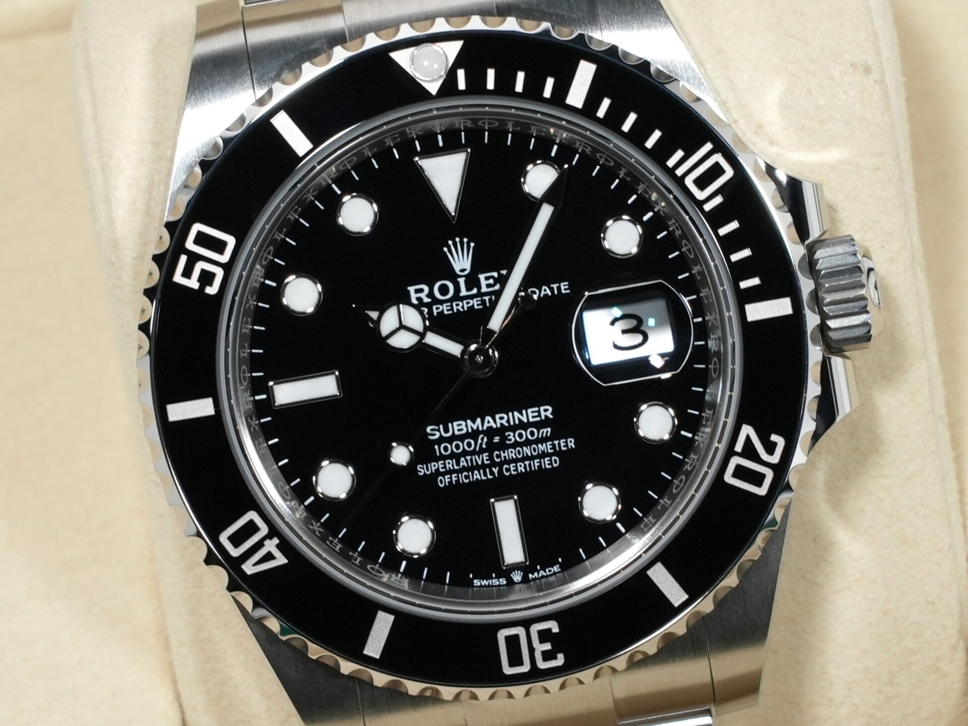 ロレックス サブマリーナー デイト Ref.126610LN ステンレススチール ブラック文字盤 未使用 y4j4prui