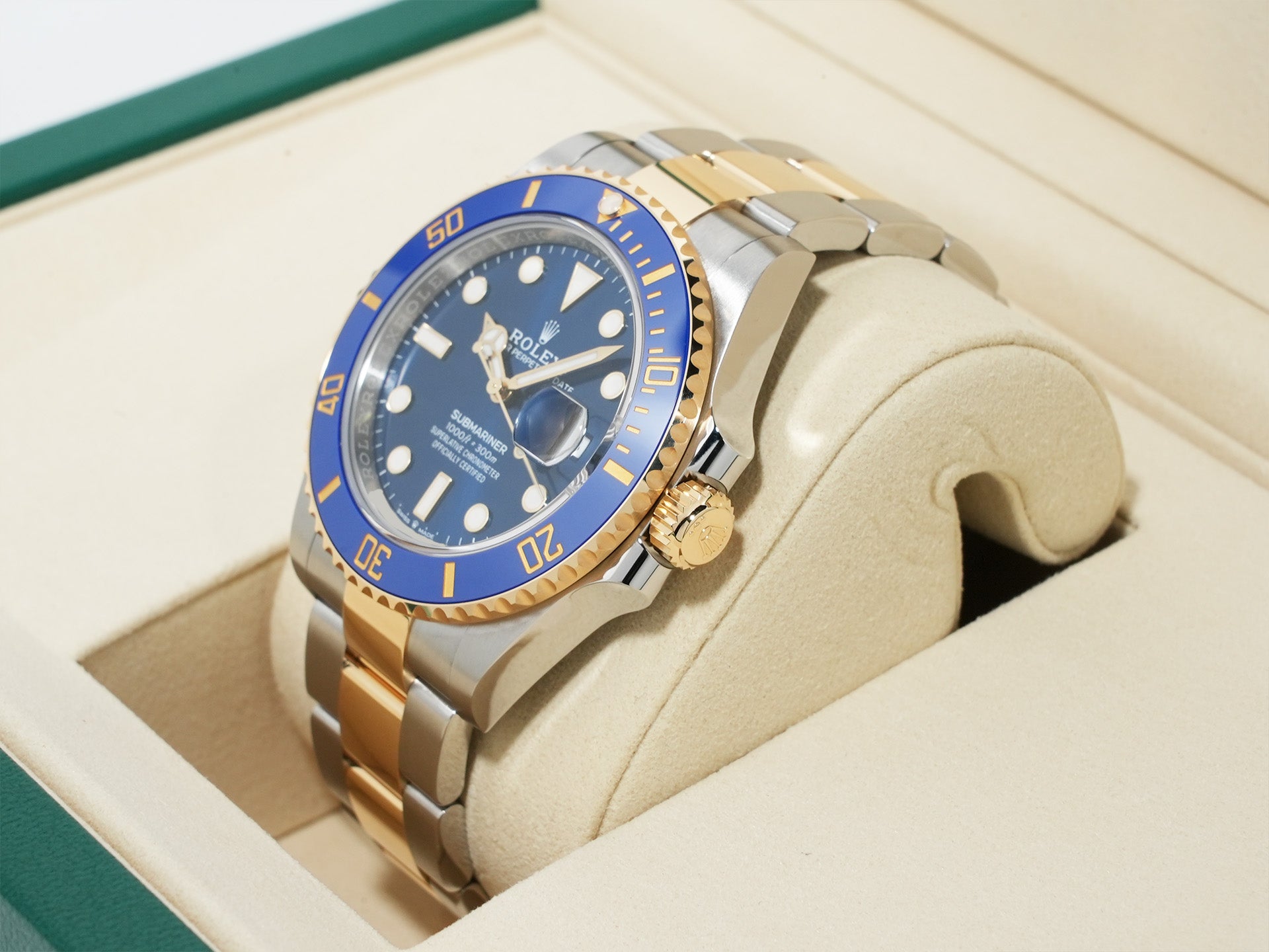 ロレックス サブマリーナー デイト Ref.126613LB ステンレススチール/イエローゴールド ブルー文字盤 未使用 zfthv59m