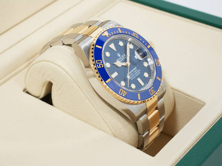 ロレックス サブマリーナー デイト Ref.126613LB ステンレススチール/イエローゴールド ブルー文字盤 未使用 zfthv59m