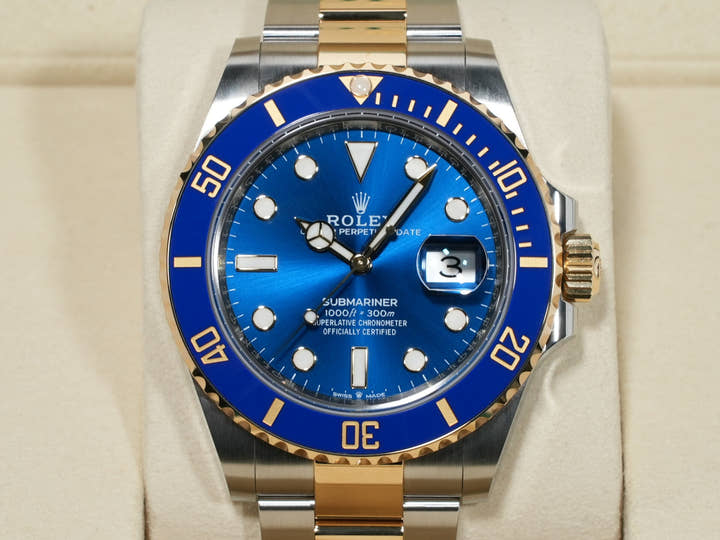 ロレックス サブマリーナー デイト Ref.126613LB ステンレススチール/イエローゴールド ブルー文字盤 未使用 ueh7bnb8