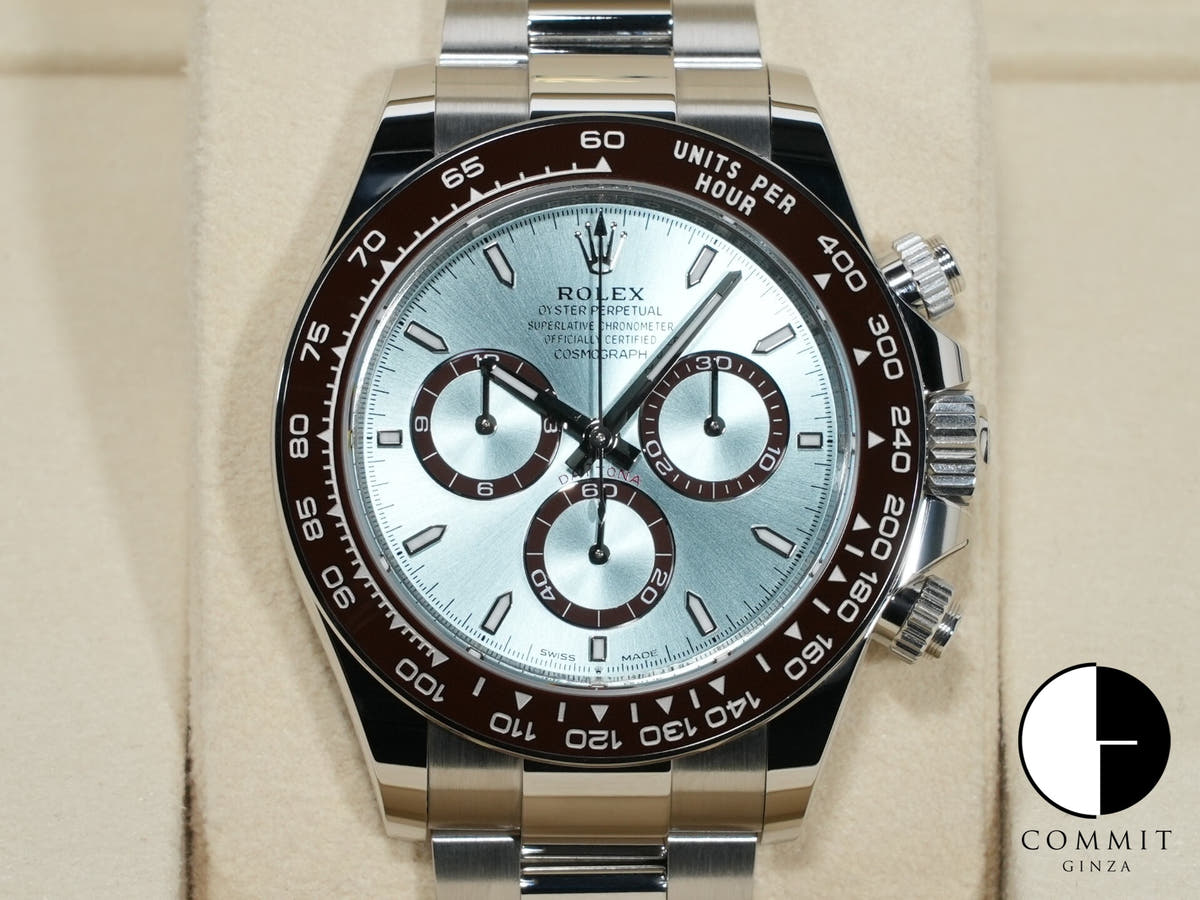 ロレックス デイトナ Ref.126506 プラチナ アイスブルー文字盤 未使用 qux5es78