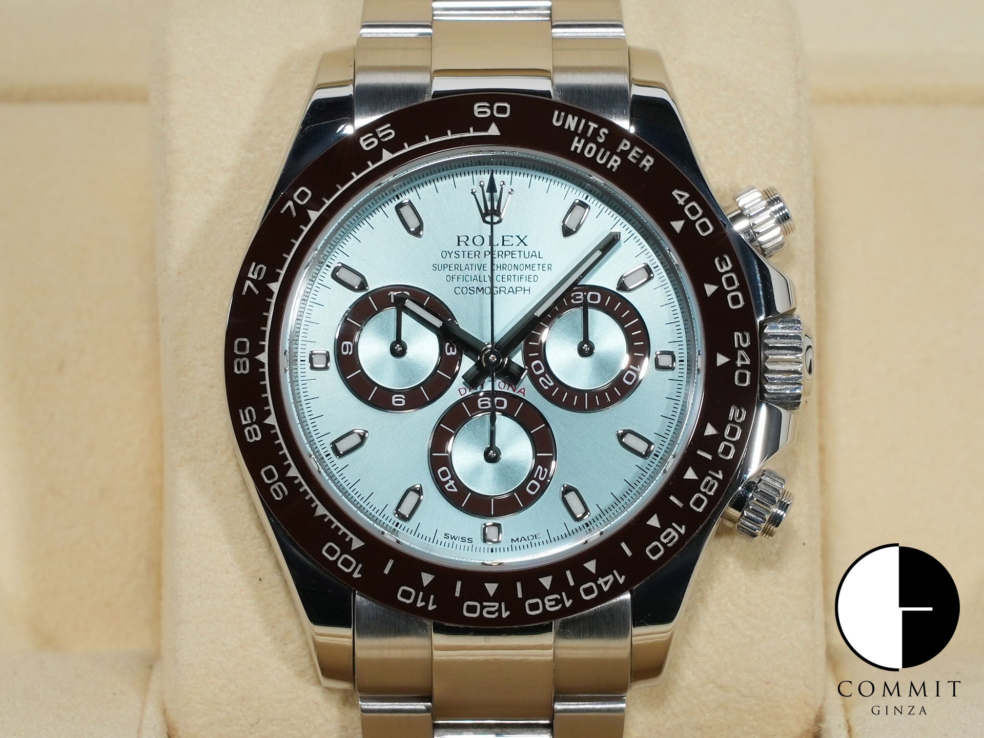 ロレックス デイトナ Ref.116506 プラチナ アイスブルー文字盤 中古 2oy42pmz