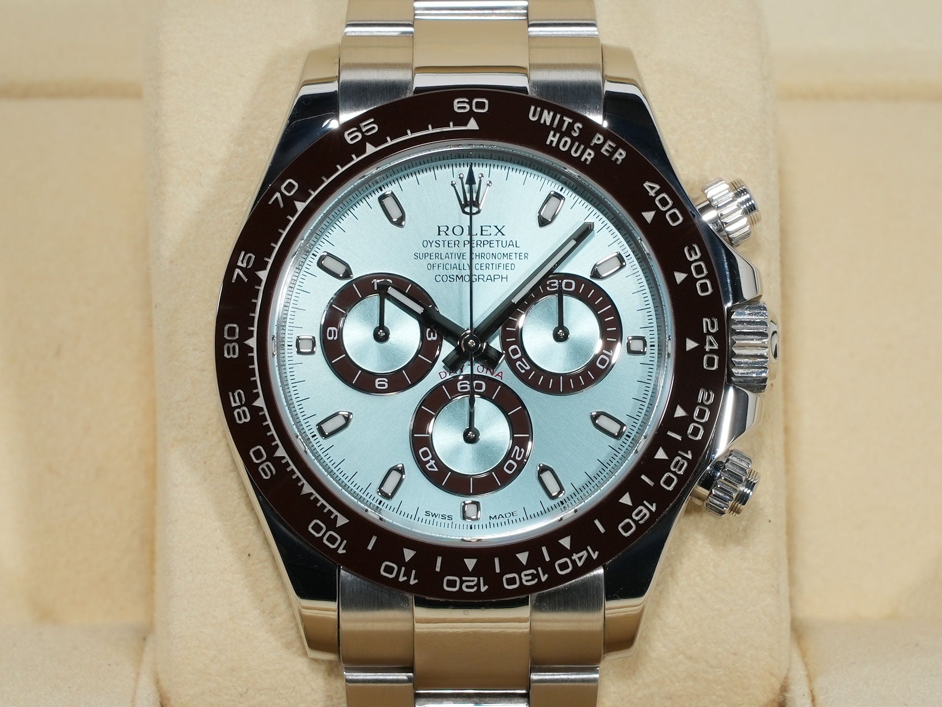 ロレックス デイトナ Ref.116506 プラチナ アイスブルー文字盤 中古 2oy42pmz