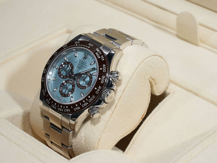 ロレックス デイトナ Ref.116506 プラチナ アイスブルー文字盤 中古 2oy42pmz