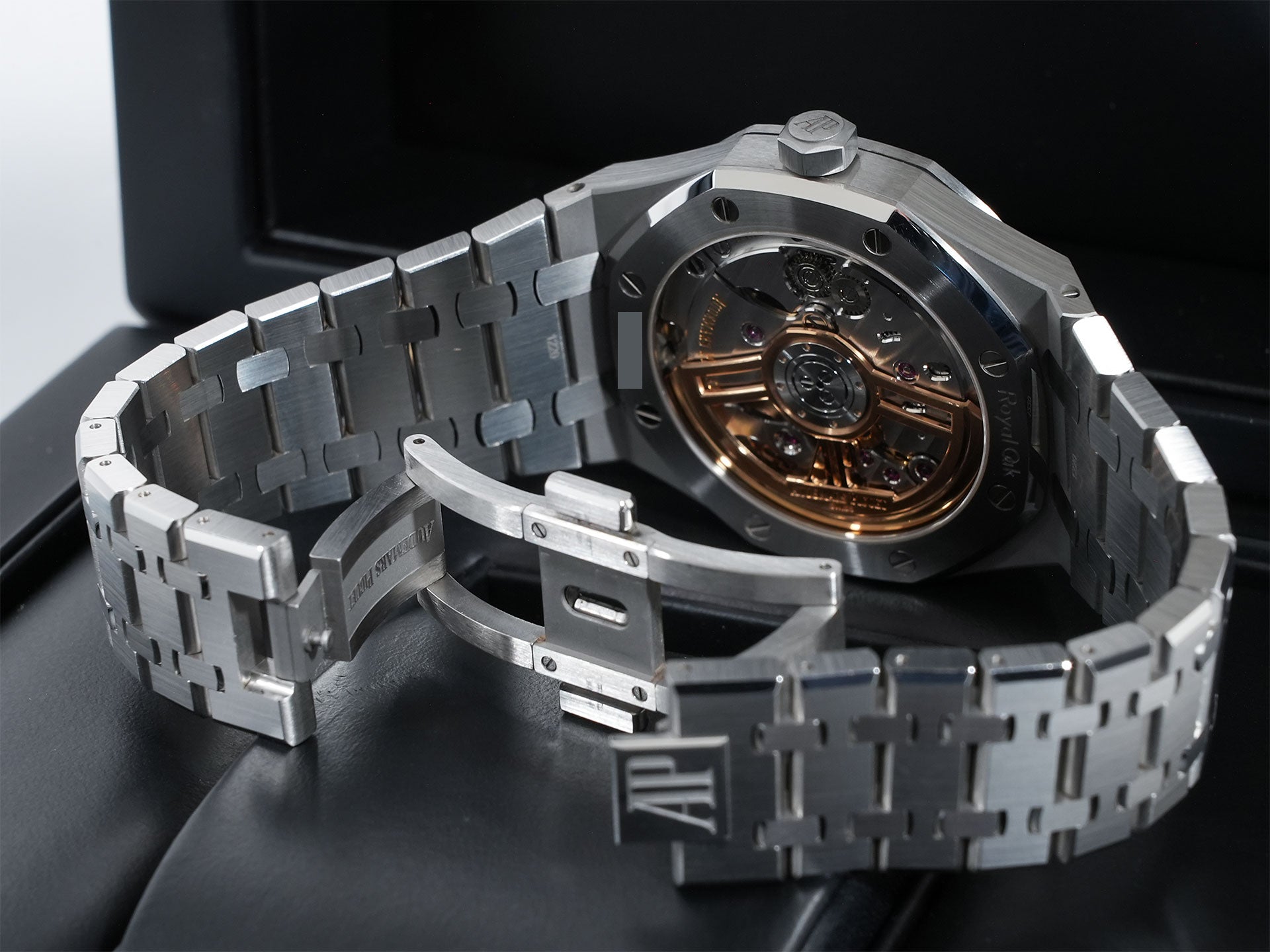 オーデマピゲ ロイヤルオーク Ref.15500ST.OO.1220ST.01 ステンレススチール ブルー文字盤 中古 5ngumy27