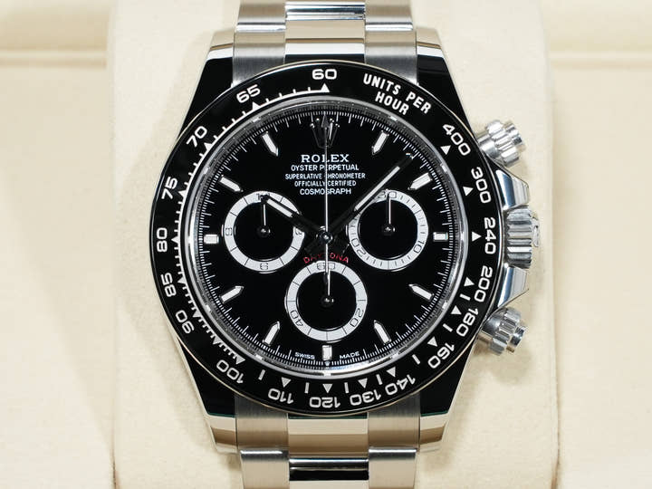 ロレックス デイトナ Ref.126500LN ステンレススチール ブラック文字盤 未使用 xou4u2sg