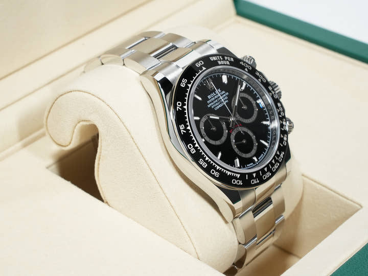 ロレックス デイトナ Ref.126500LN ステンレススチール ブラック文字盤 未使用 xou4u2sg