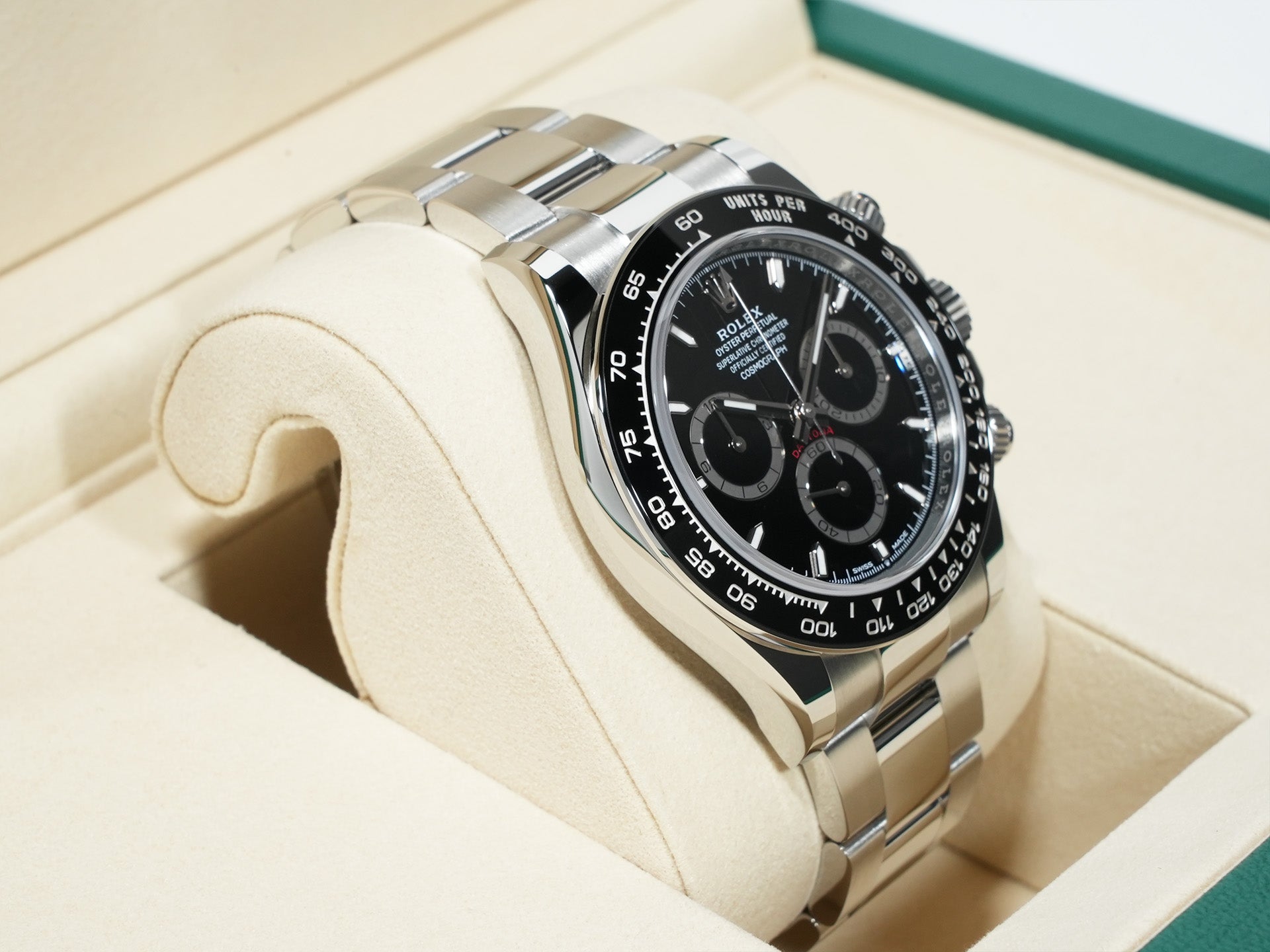 ロレックス デイトナ Ref.126500LN ステンレススチール ブラック文字盤 未使用 xou4u2sg