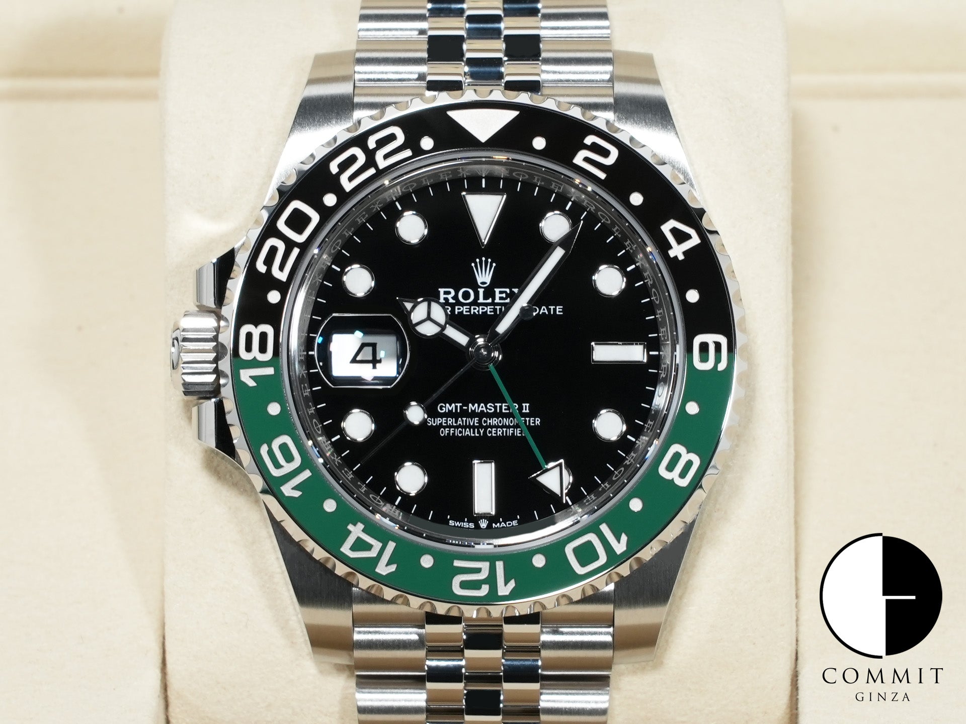 ロレックス GMTマスターII Ref.126720VTNR ステンレススチール ブラック文字盤 ジュビリーブレスレット 未使用 pqxtyv64