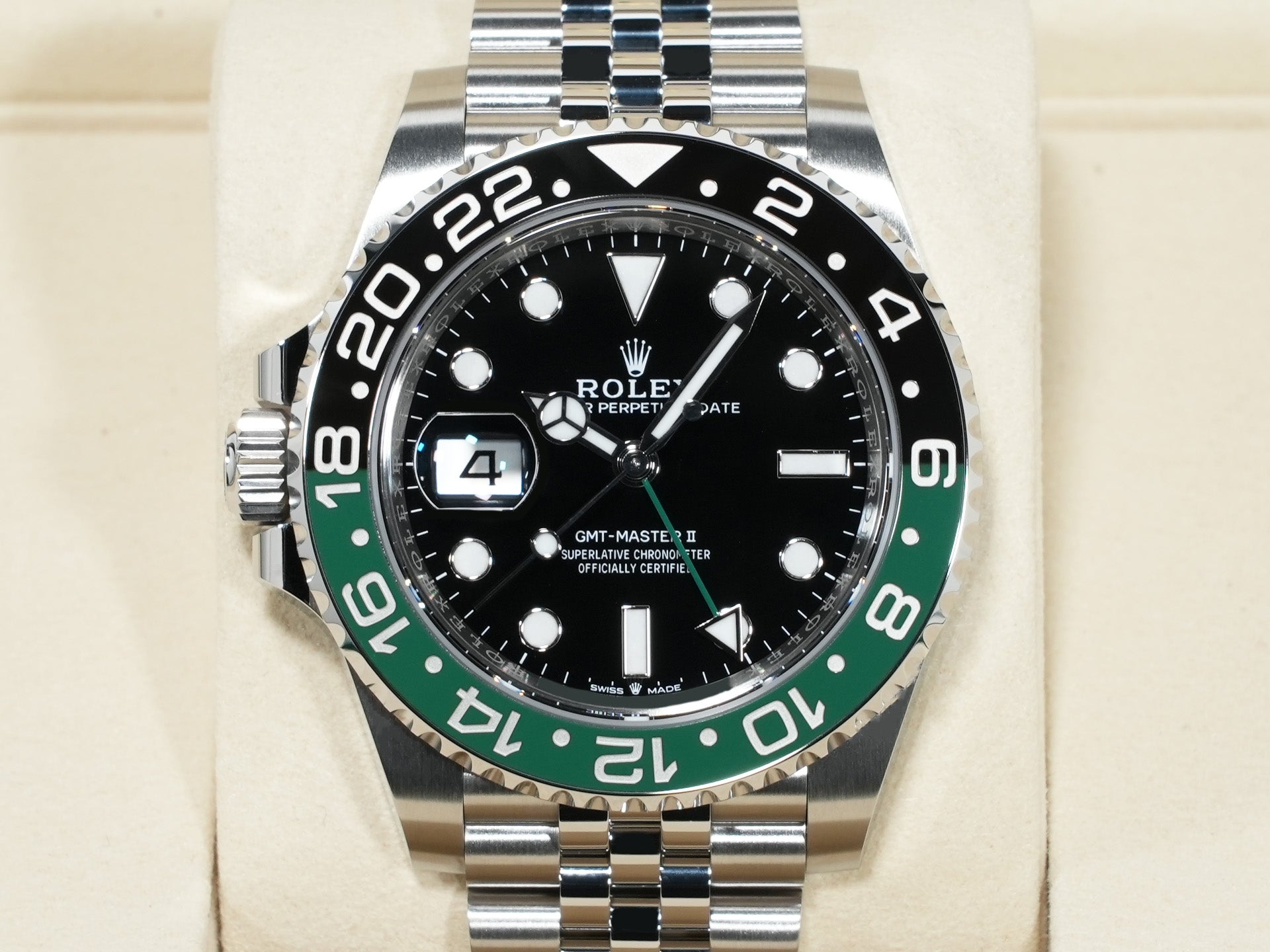ロレックス GMTマスターII Ref.126720VTNR ステンレススチール ブラック文字盤 ジュビリーブレスレット 未使用 pqxtyv64
