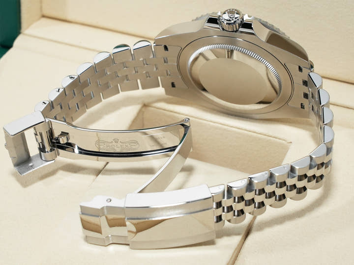 ロレックス GMTマスターII Ref.126710GRNR ステンレススチール ブラック文字盤 ジュビリーブレスレット 未使用 c2fmt6wz