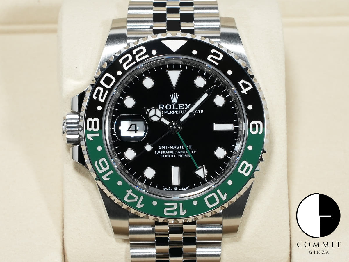 ロレックス GMTマスターII Ref.126720VTNR ステンレススチール ブラック文字盤 ジュビリーブレスレット 未使用 2gg79u4t