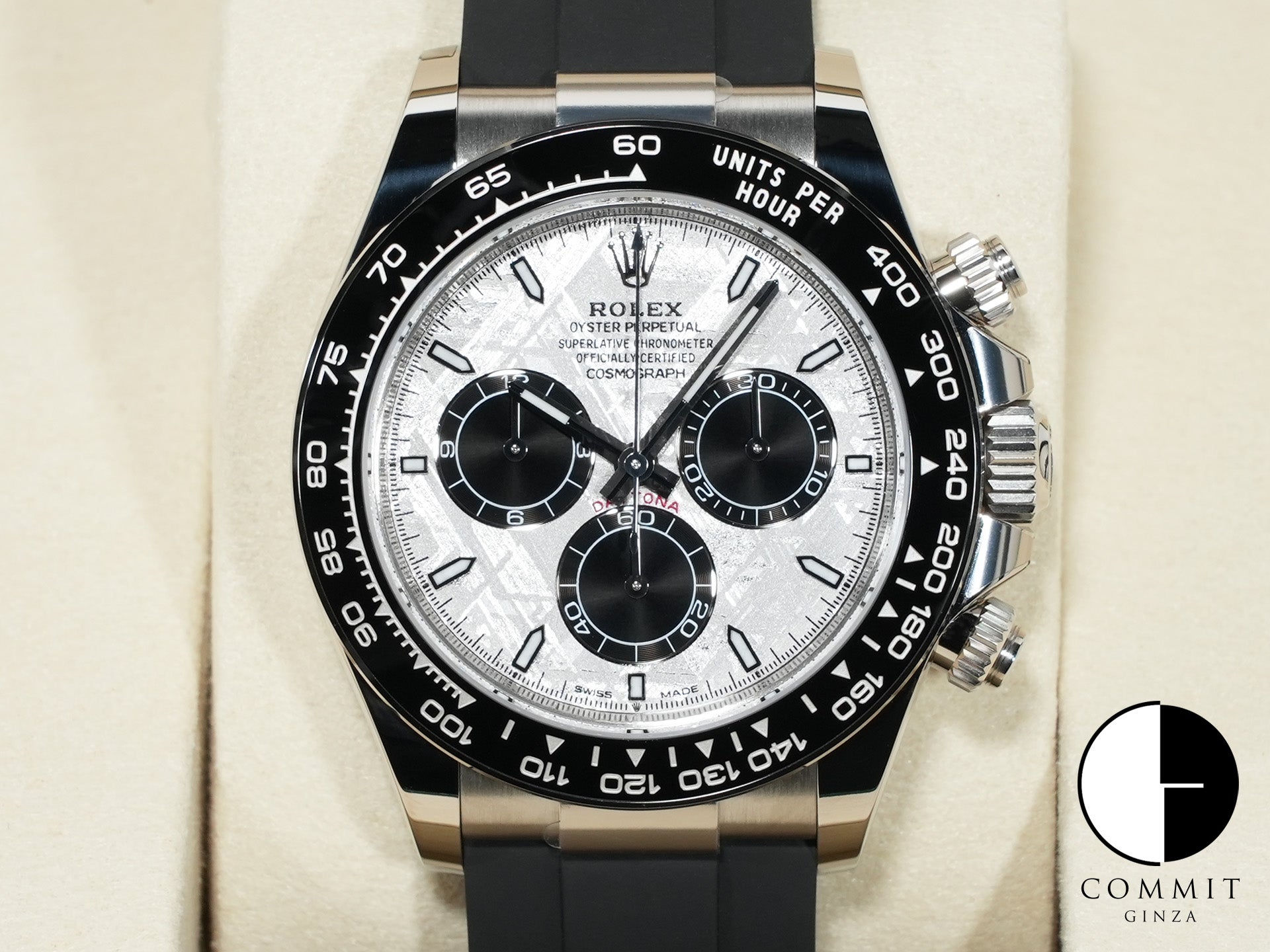 ロレックス デイトナ Ref.126519LN ホワイトゴールド メテオライト文字盤 未使用 vys88cjz