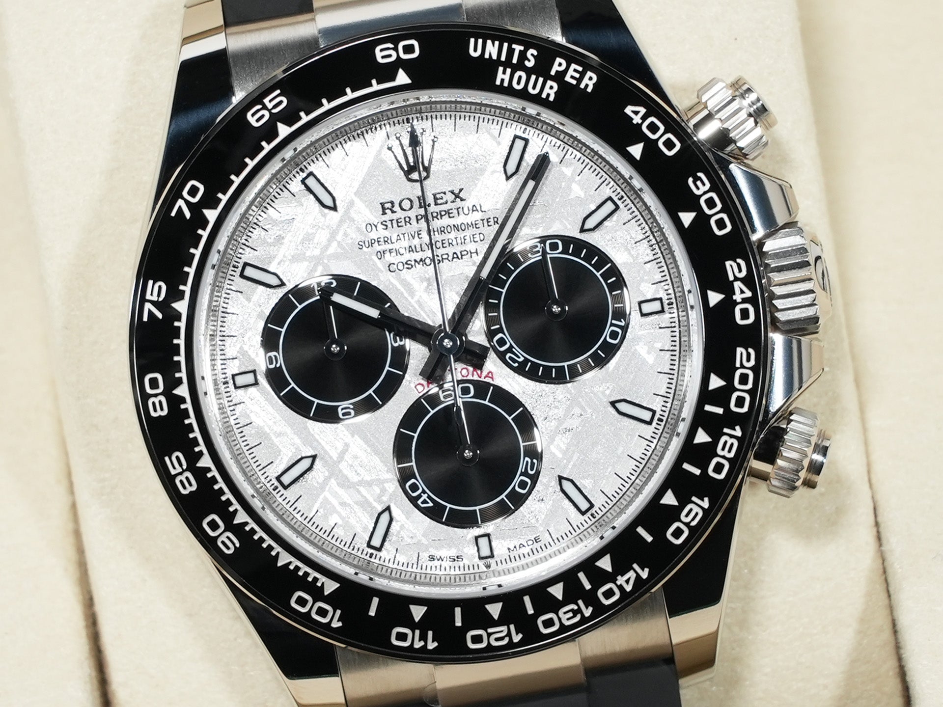 ロレックス デイトナ Ref.126519LN ホワイトゴールド メテオライト文字盤 未使用 vys88cjz