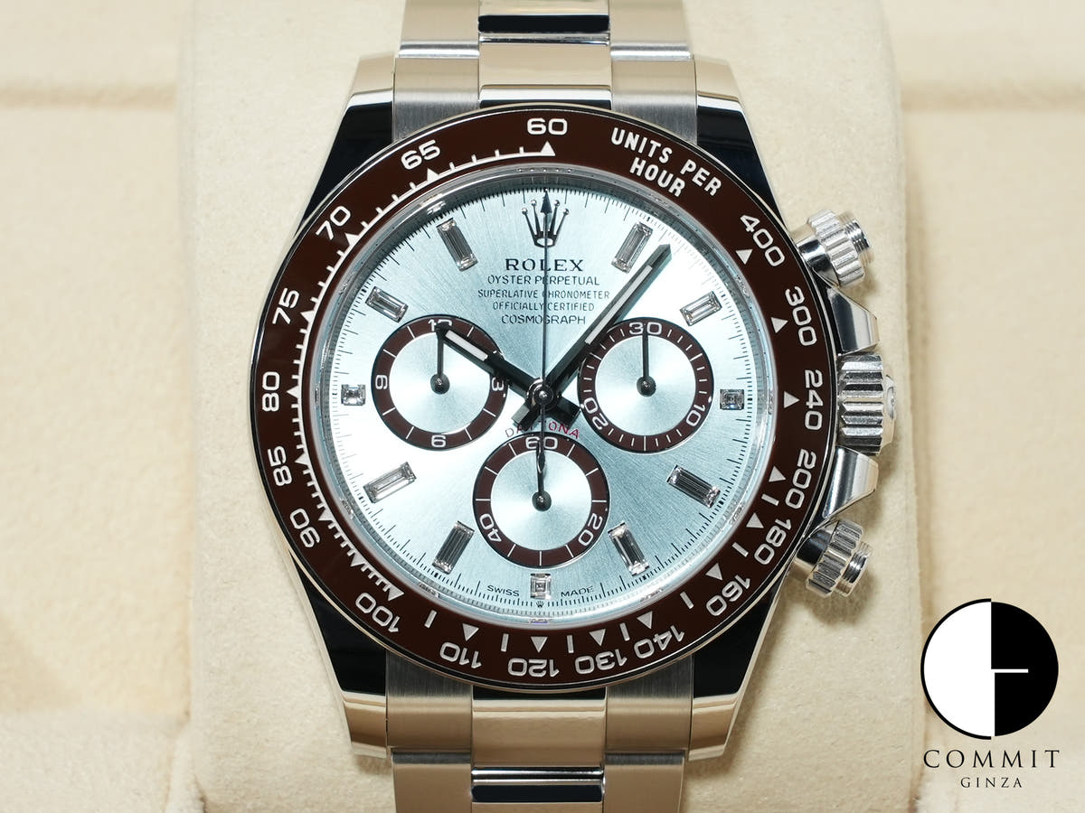 ロレックス デイトナ Ref.126506A プラチナ アイスブルーx11Pダイヤ文字盤 未使用 nk7r6257