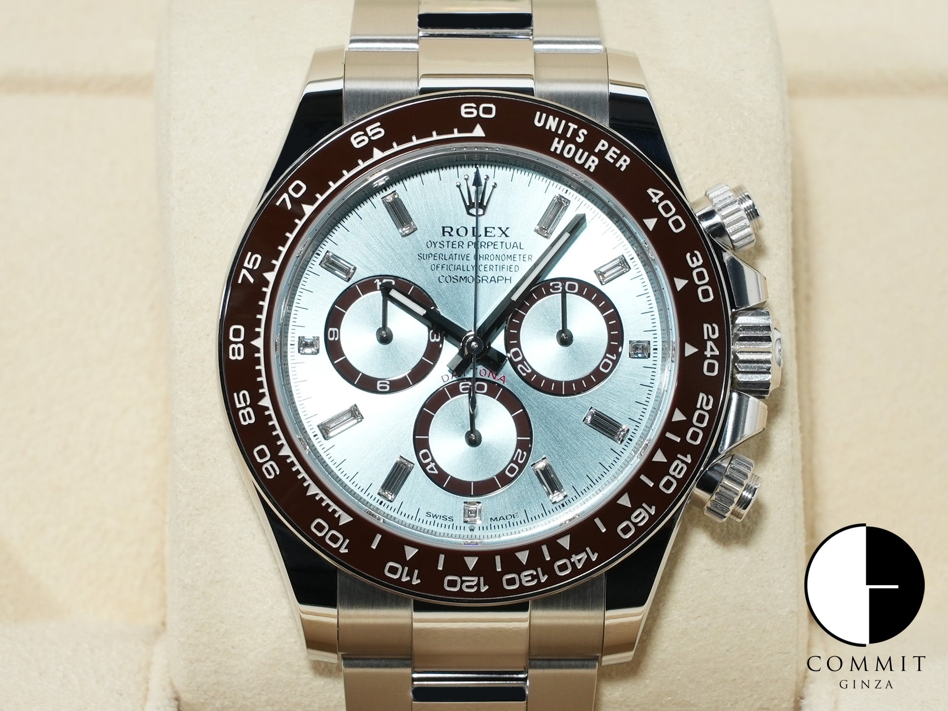 ロレックス デイトナ Ref.126506A プラチナ アイスブルーx11Pダイヤ文字盤 未使用 nk7r6257