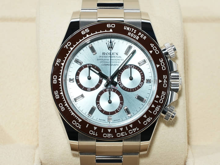 ロレックス デイトナ Ref.126506A プラチナ アイスブルーx11Pダイヤ文字盤 未使用 nk7r6257
