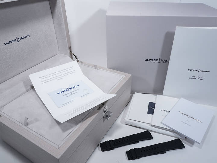 ユリスナルダン フリークワン Ref.2405-500-2A/3D チタンxローズゴールド スケルトン文字盤 美品 7ig7cvco