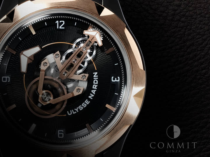 ユリスナルダン フリークワン Ref.2405-500-2A/3D チタンxローズゴールド スケルトン文字盤 美品 7ig7cvco