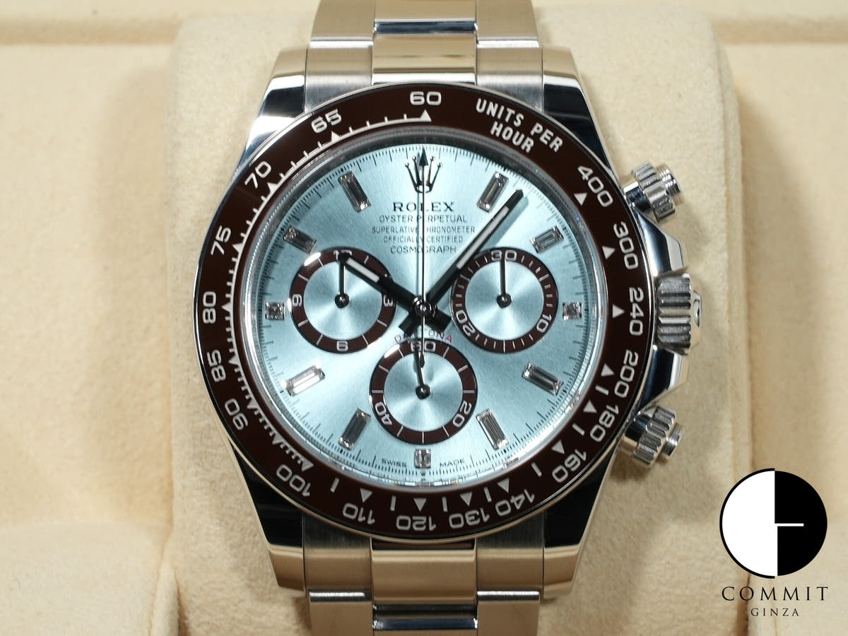 ロレックス デイトナ Ref.126506A プラチナ アイスブルーx11Pダイヤ文字盤 未使用 aa9rmusa