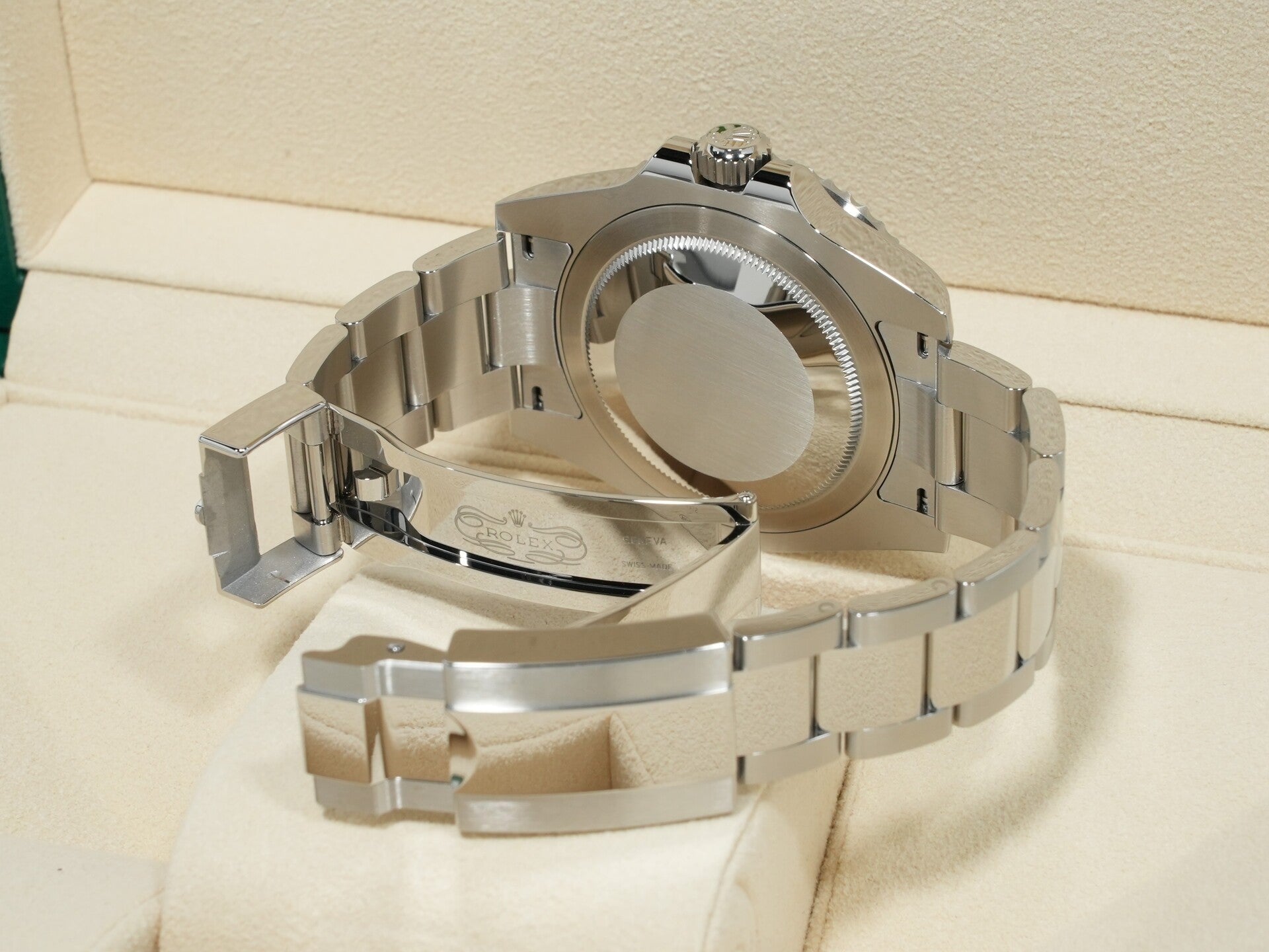 ロレックス GMTマスターII Ref.126710BLNR ステンレススチール ブラック文字盤 オイスターブレスレット 未使用 2dyimzia