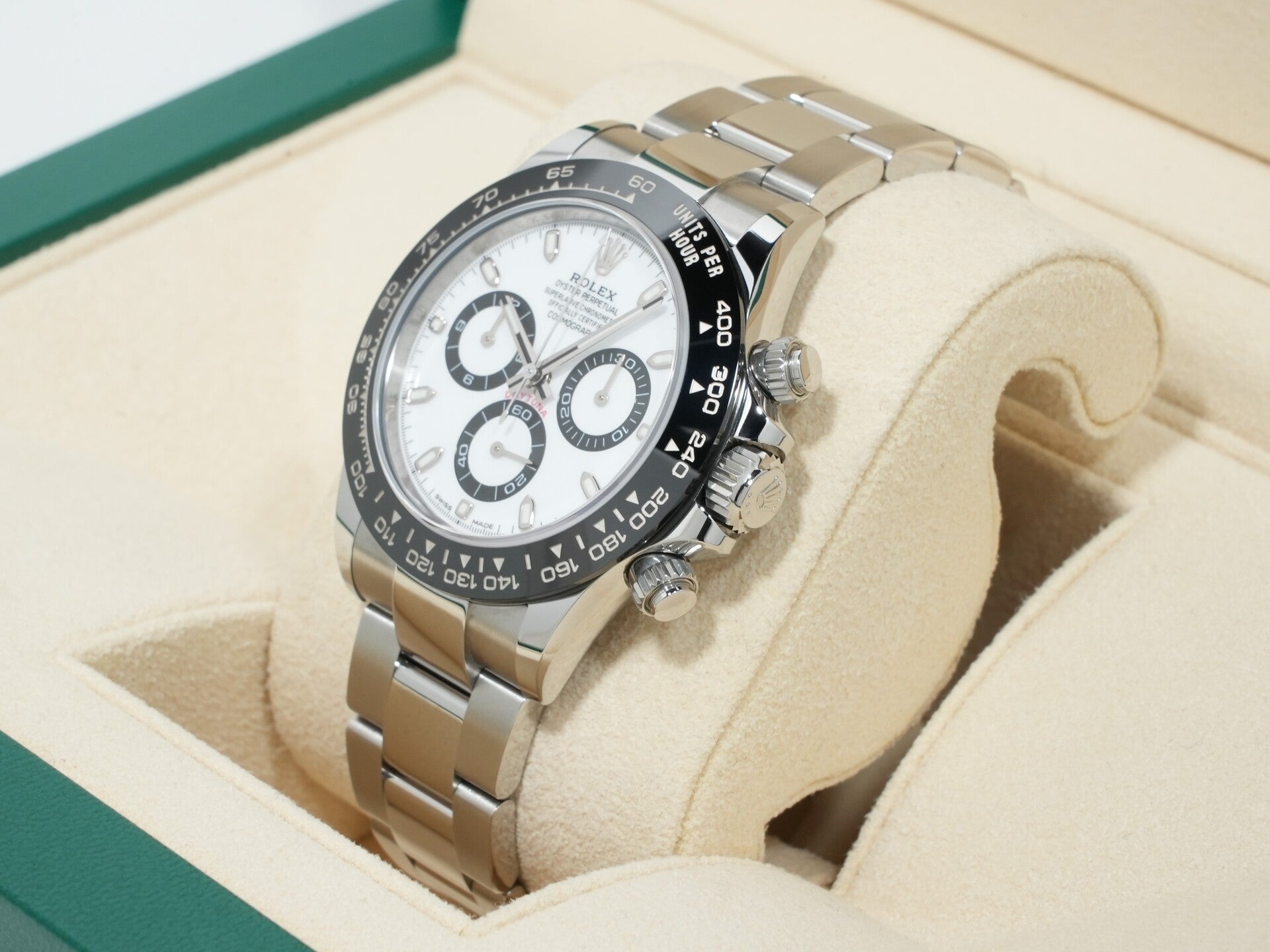 Rolex Daytona Ref. 116500LN Stainless Steel White Dial Unused 69dcza3t