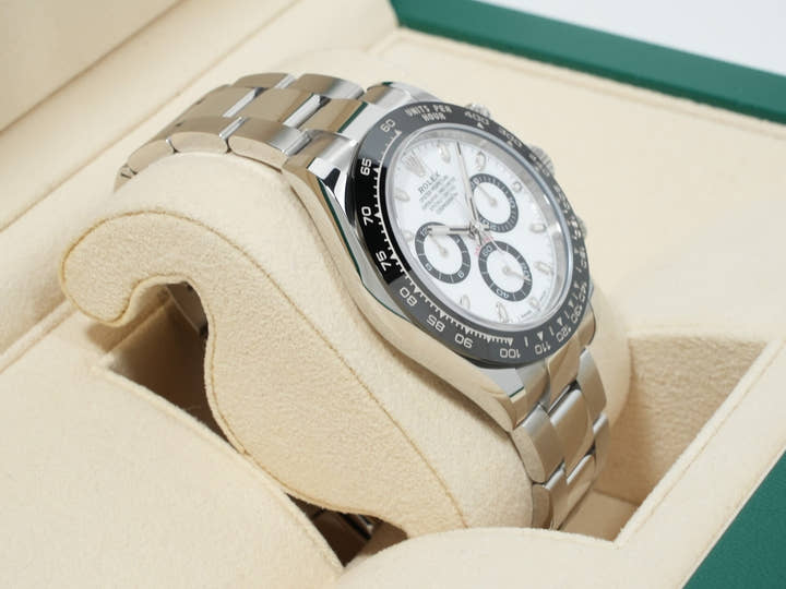 Rolex Daytona Ref. 116500LN Stainless Steel White Dial Unused 69dcza3t