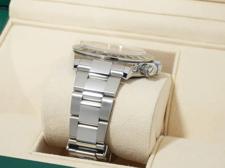 Rolex Daytona Ref. 116520 Stainless Steel Black Dial Excellent Condition shbbo2nc