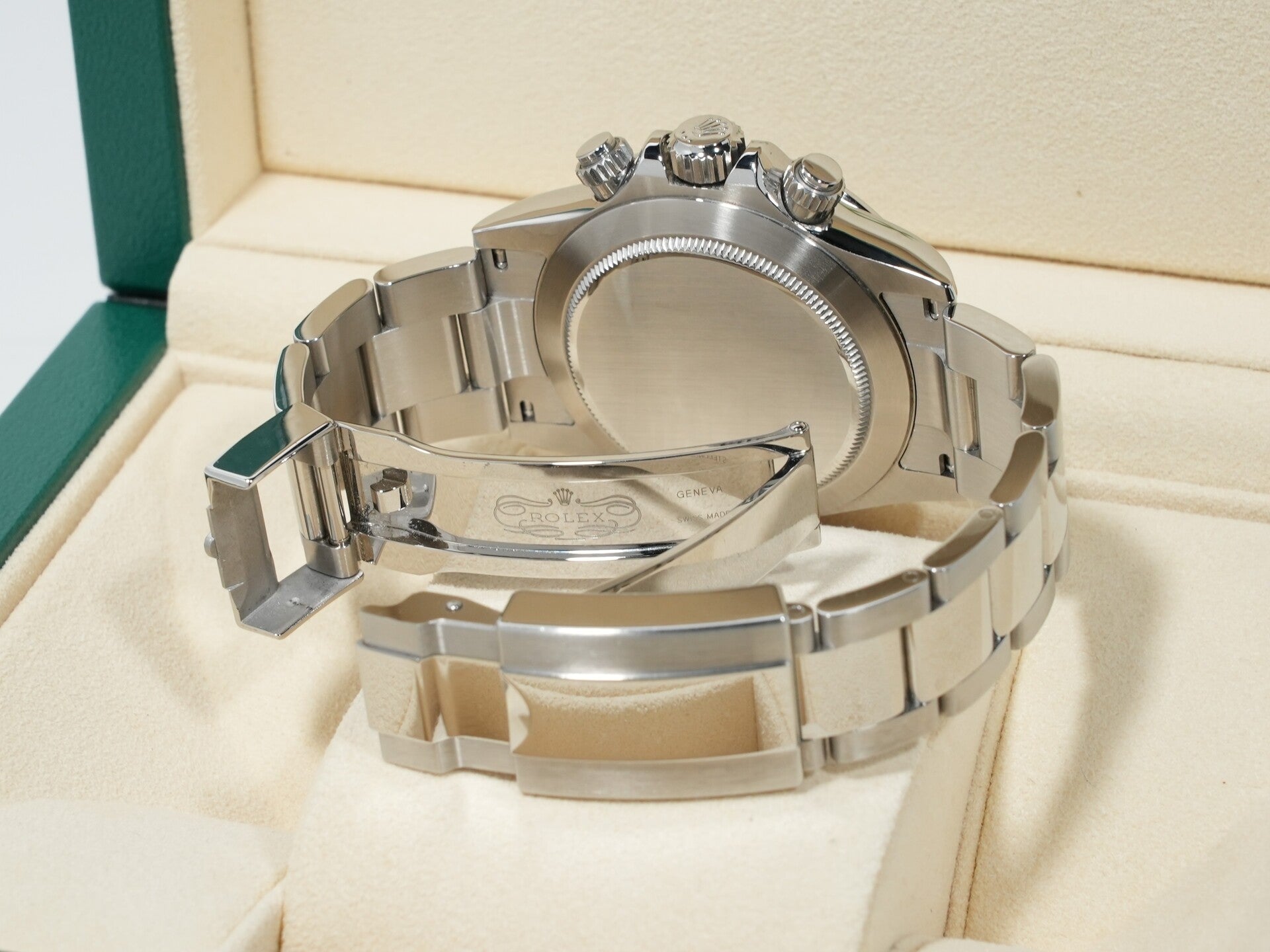 Rolex Daytona Ref. 116520 Stainless Steel Black Dial Excellent Condition shbbo2nc