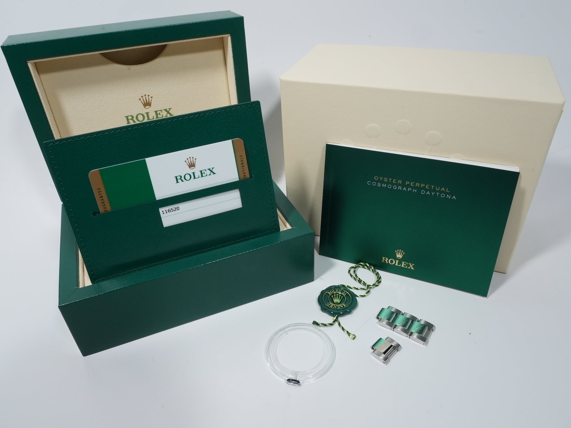 Rolex Daytona Ref. 116520 Stainless Steel Black Dial Excellent Condition shbbo2nc