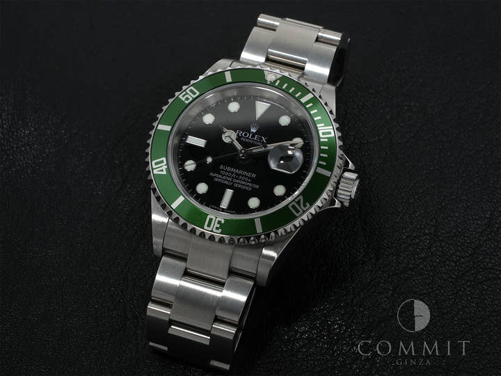 Rolex Submariner Date Ref. 16610LV Stainless Steel Black Dial Pre-owned pgdr3c4w