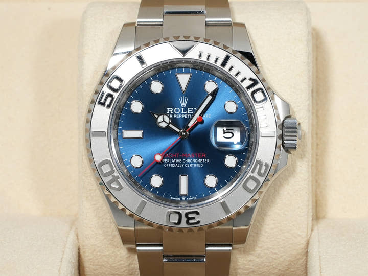 ロレックス ヨットマスター40 Ref.126622 ステンレススチール/プラチナ ブライトブルー文字盤 中古 qhyfra8w