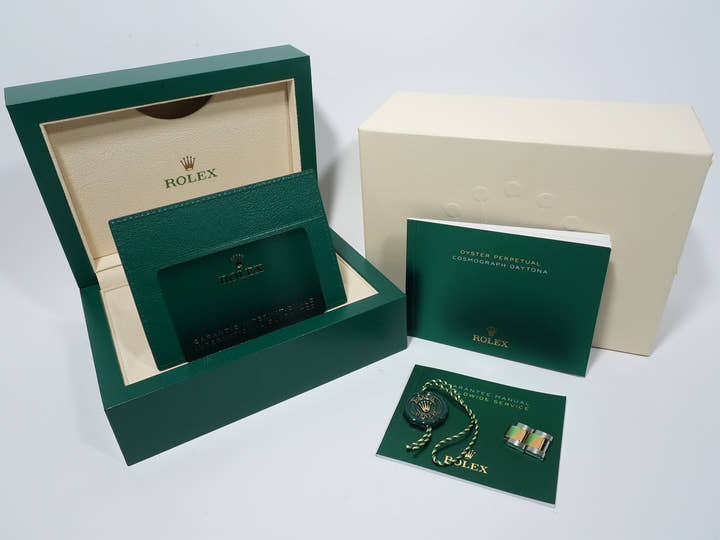 Pre-owned Rolex Daytona Ref. 116503 Stainless Steel/Yellow Gold White Dial R57KG R5J