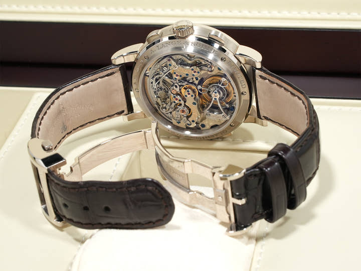 A.ランゲ＆ゾーネ ダトグラフ パーペチュアル トゥールビヨン Ref.740.056FE ホワイトゴールド ピンクゴールド文字盤 中古 ixmh62sg