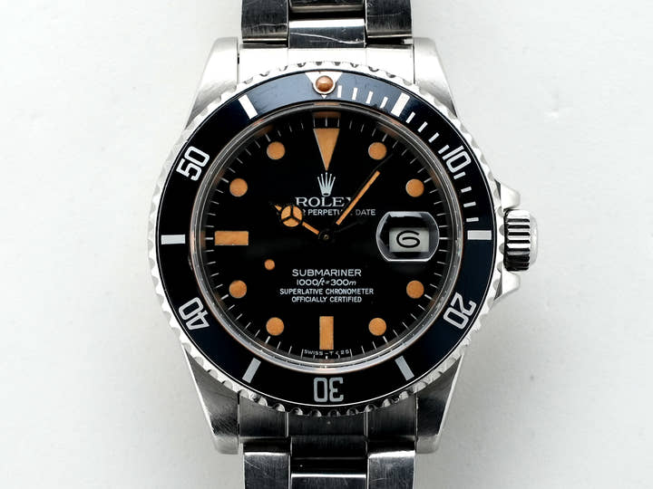 ロレックス サブマリーナー デイト Ref.16800 ステンレススチール ブラック文字盤 中古 pa4ek8vh