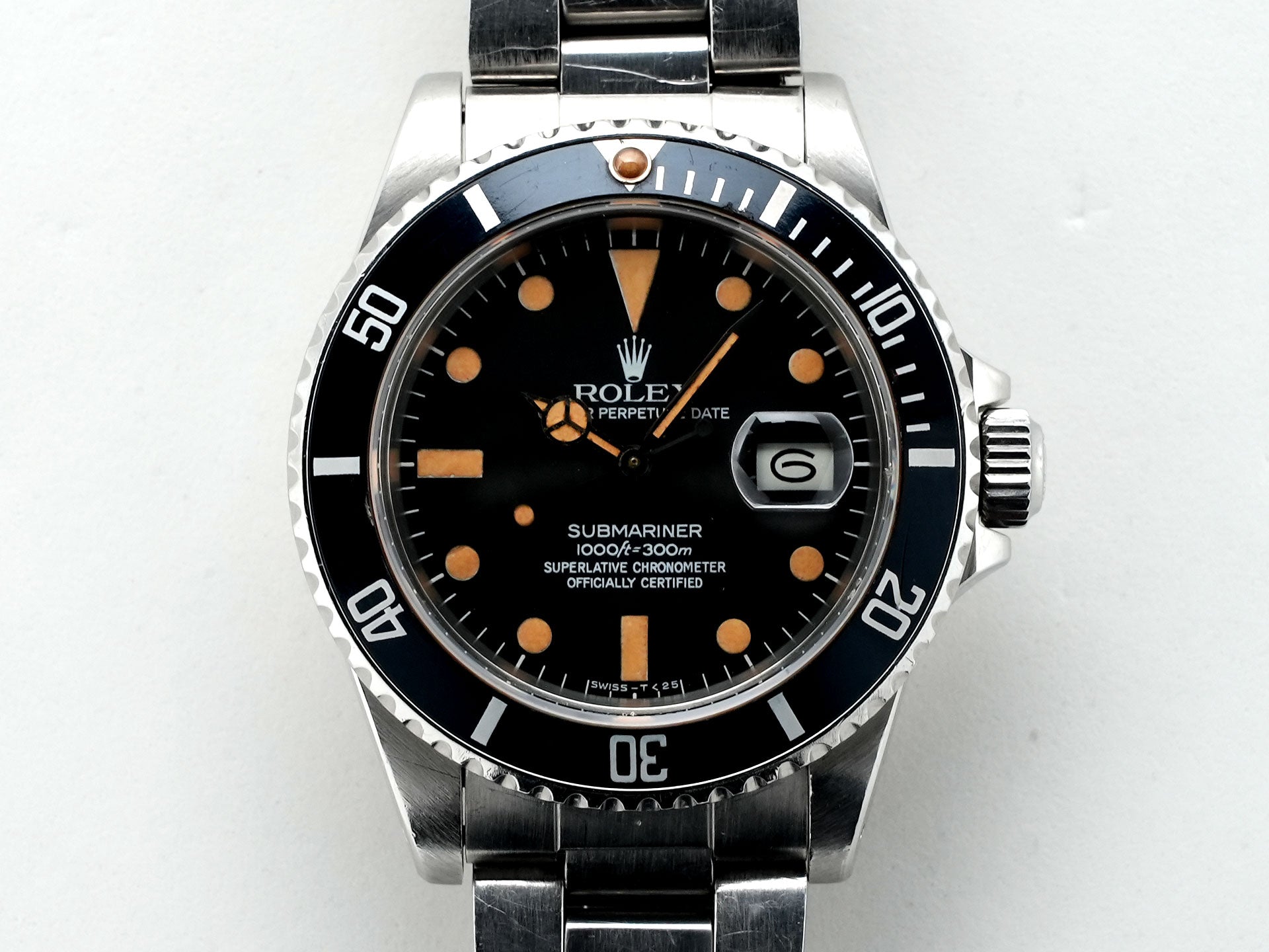 ロレックス サブマリーナー デイト Ref.16800 ステンレススチール ブラック文字盤 中古 pa4ek8vh