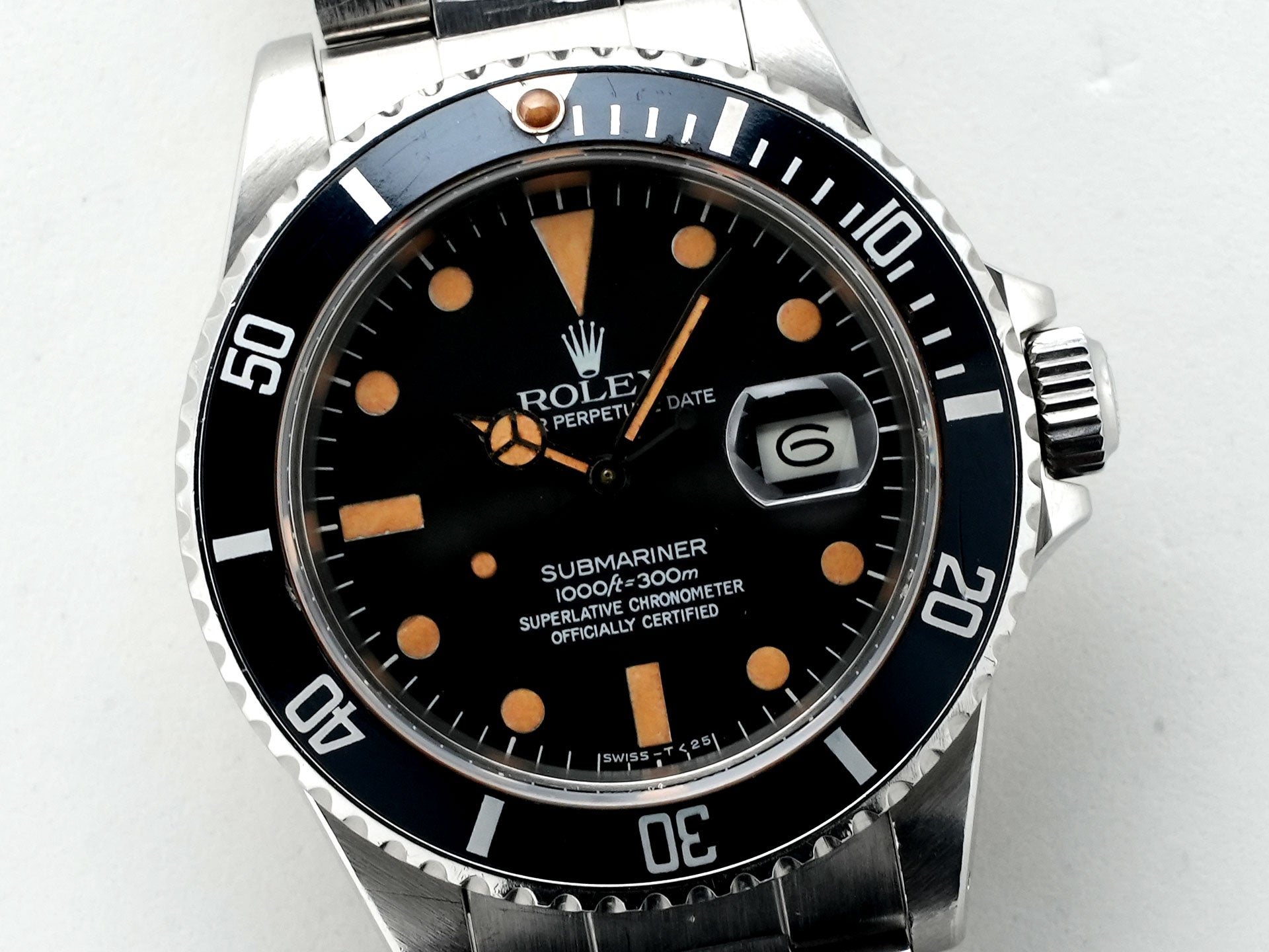 ロレックス サブマリーナー デイト Ref.16800 ステンレススチール ブラック文字盤 中古 pa4ek8vh