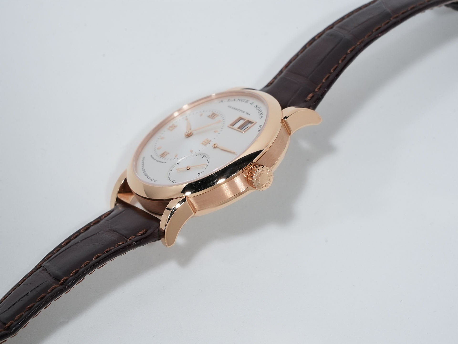 A.ランゲ＆ゾーネ ランゲ1 Ref.191.032 ピンクゴールド シルバー文字盤 中古 me4xur6d