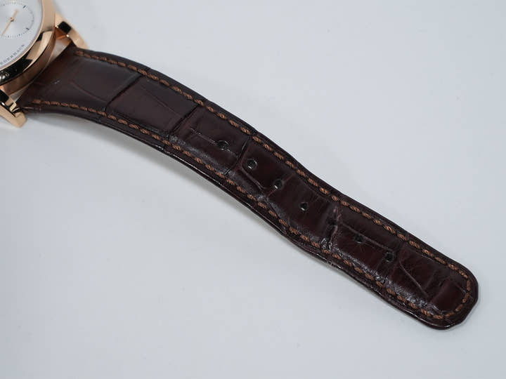 A.ランゲ＆ゾーネ ランゲ1 Ref.191.032 ピンクゴールド シルバー文字盤 中古 me4xur6d