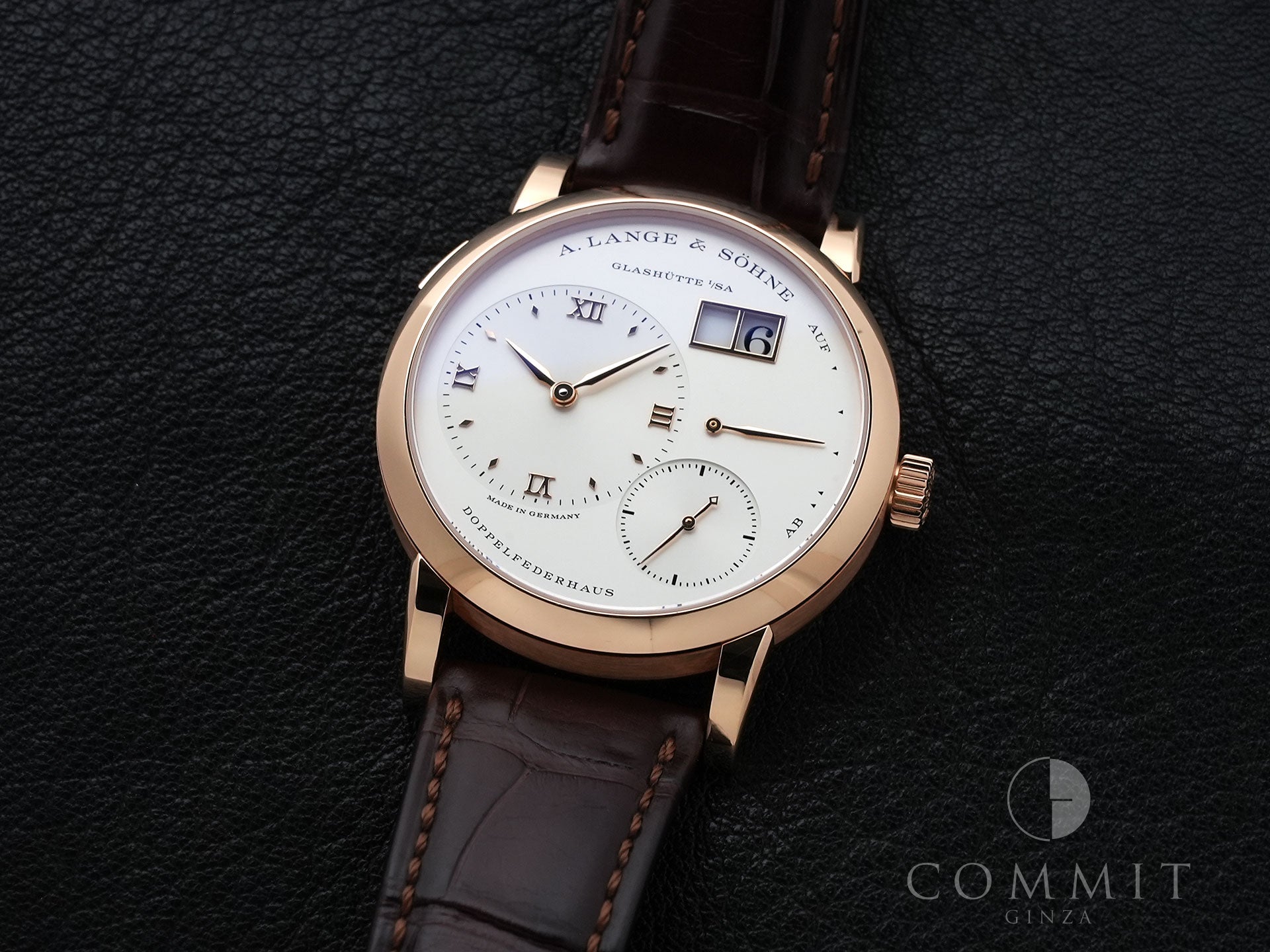 A.ランゲ＆ゾーネ ランゲ1 Ref.191.032 ピンクゴールド シルバー文字盤 中古 me4xur6d