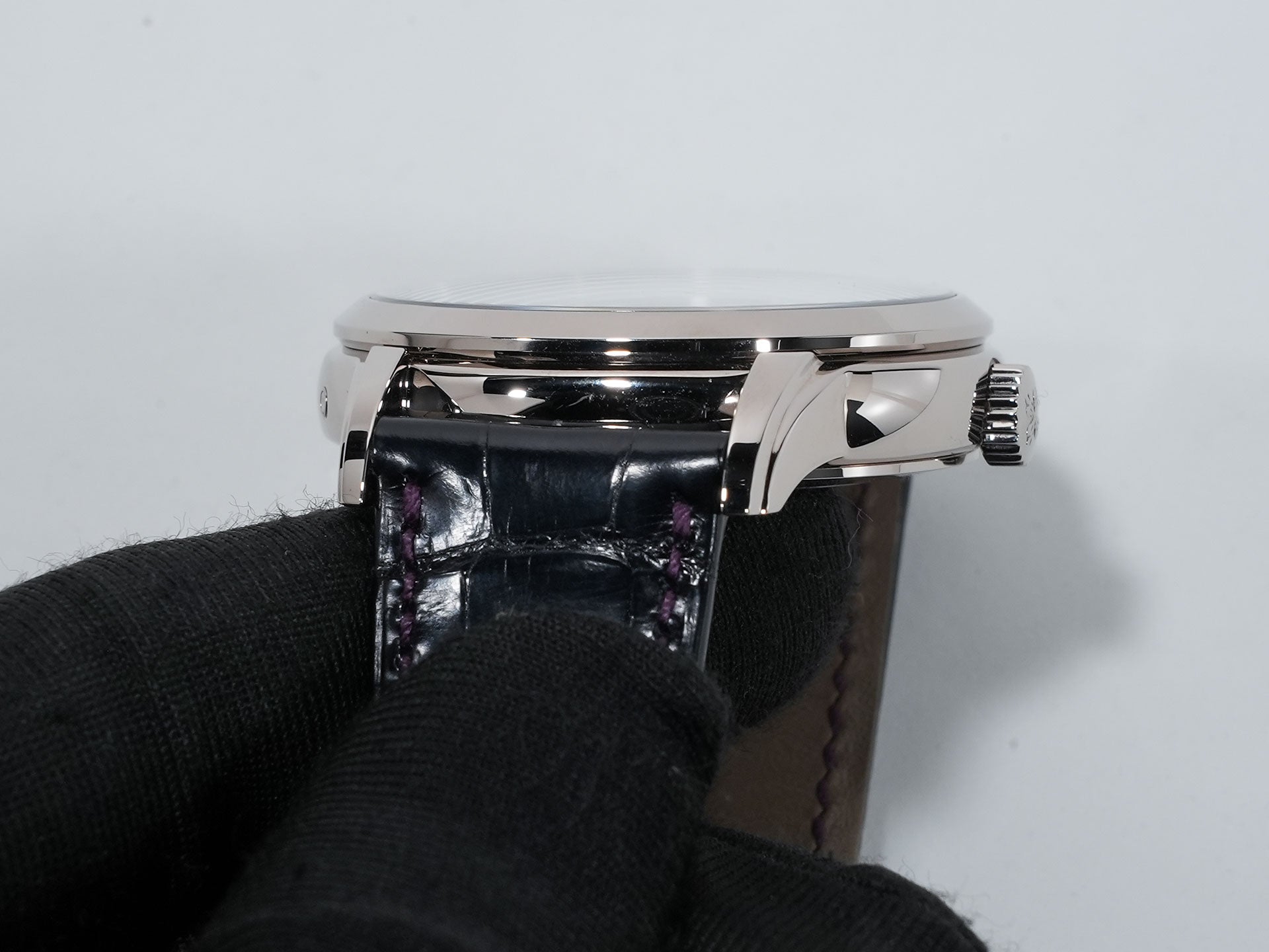 パテックフィリップ コンプリケーション ワールドタイム デイト Ref.5330G-010 ホワイトゴールド パープル文字盤 美品 b5st3ehs